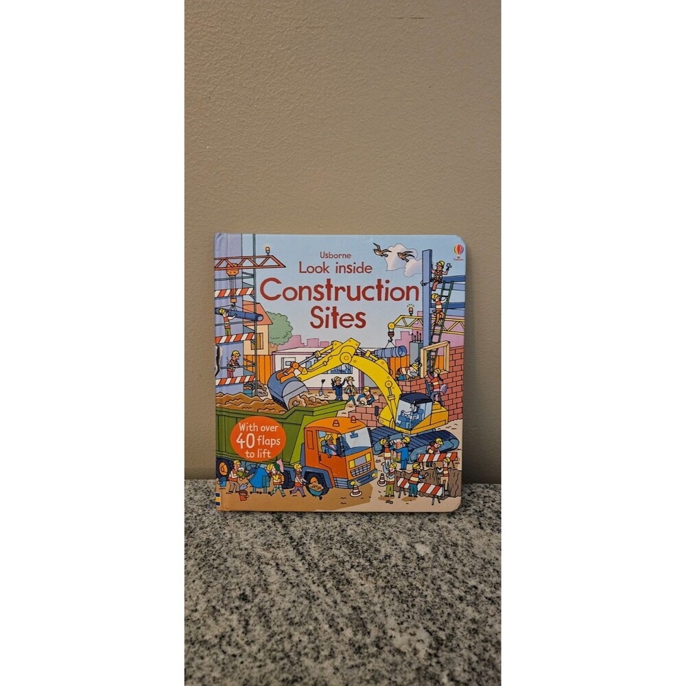 Look Inside Construction Sites (Board Book)